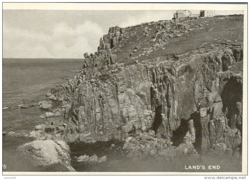 (404) Very Old UK Postcard - Carte Ancienne - Land's End - Land's End