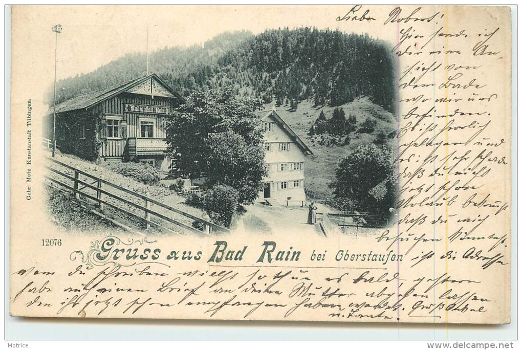 GRUSS AUS BAD RAIN Bei Oberstaufen. - Oberstaufen