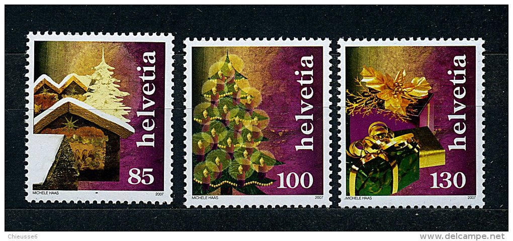 Suisse** N° 1965 à 1967- Noël - Nuevos