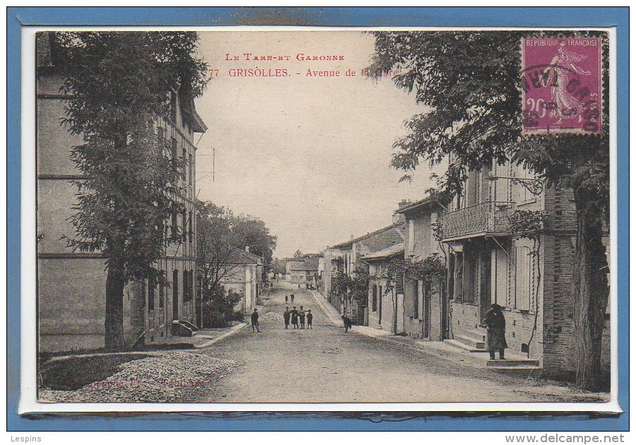 82 - GRISOLLES --   Avenue De La Gare - Grisolles
