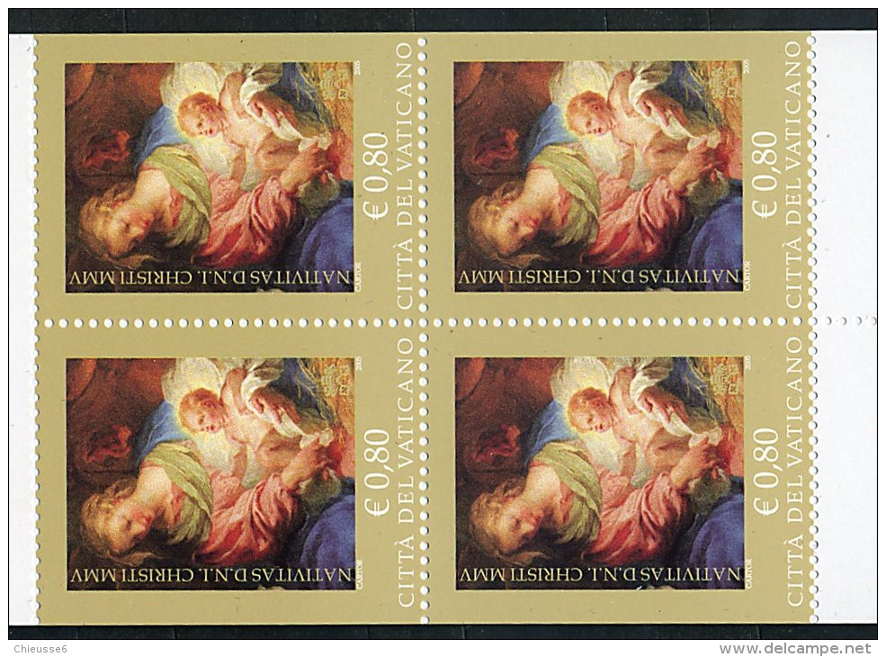 Lot 136 - B 9 -  Vatican ** Carnet N° 1395a - Noël Tableaux - Booklets