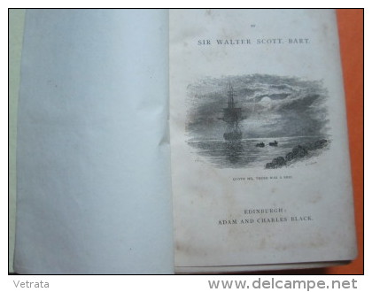 Sir Walter Scott : The Pirate (Adam & Charles Black, 1863) - Autres & Non Classés