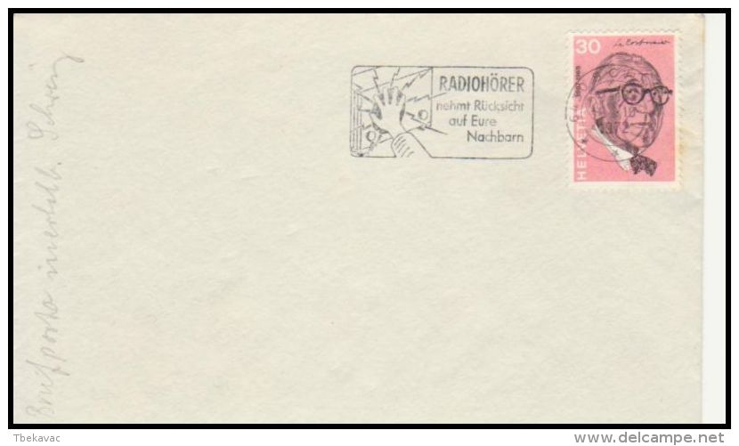 Switzerland 1972, Cover - Lettres & Documents