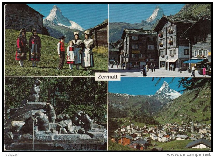 Switzerland 1973, Card Zermatt To Wien - Storia Postale