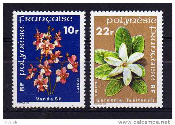 French Polynesia - 1979 - Flowers (3rd Series) - MNH - Neufs