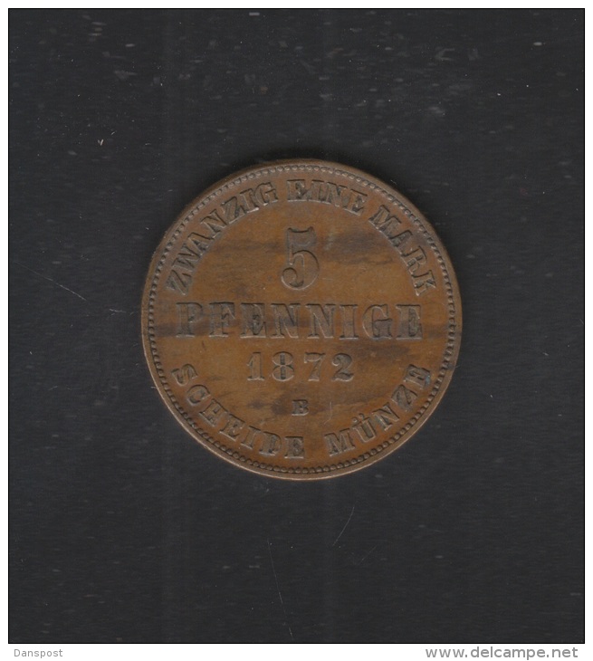Mecklenburg Schwerin 5 Pfennig 1872 - 5 Pfennig