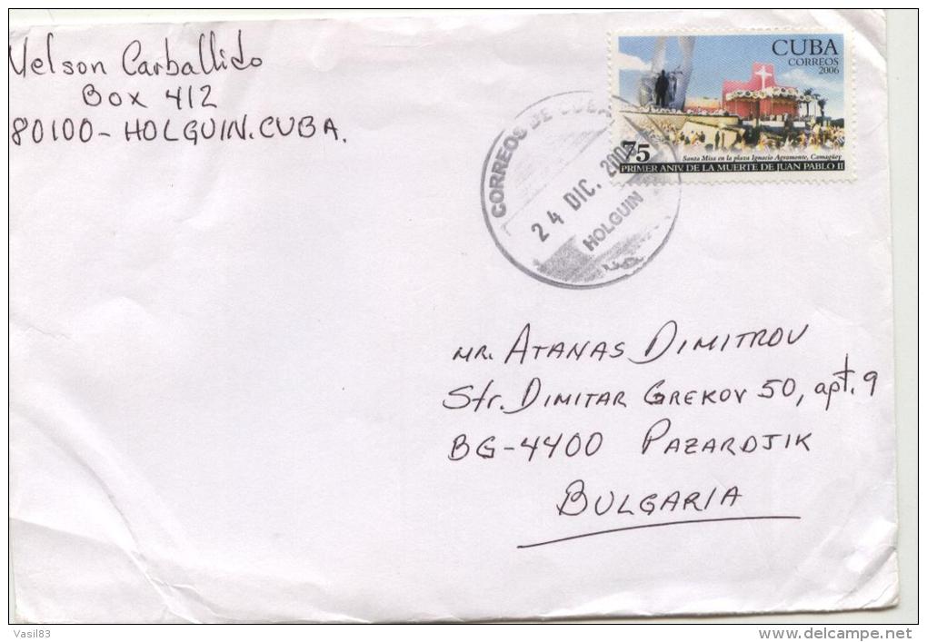 Mailed Cover (letter) With Stamps From  Cuba - Other & Unclassified