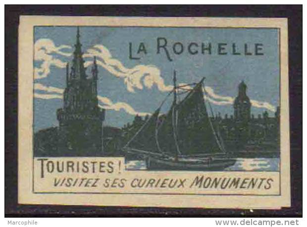 ERINNOPHILIE - LA ROCHELLE - CHARENTE MARITIME / ANNEES 1920/30 VIGNETTE NEUVE  (ref T1643) - Cinderellas