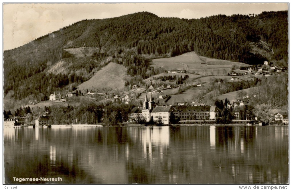 AK Tegernsee-Neurath, Gel 1954 - Tegernsee