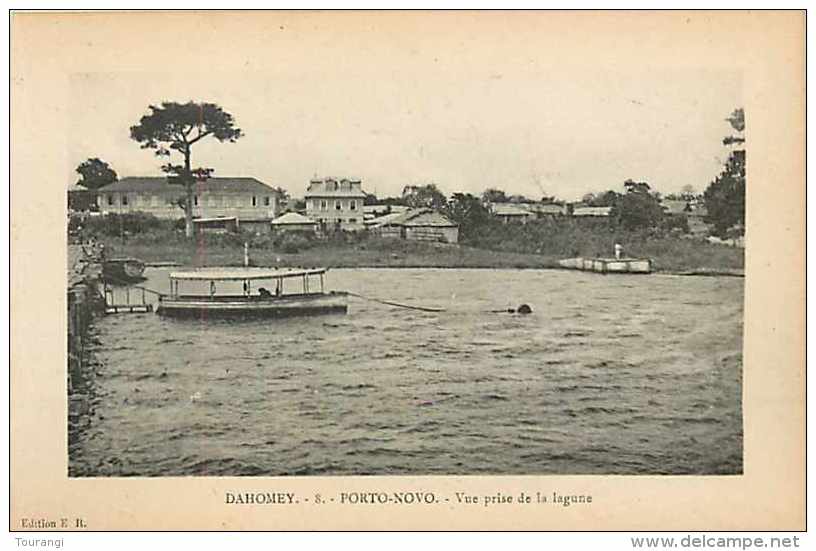 Juin13 760 : Dahomey  -  Porto Novo  -  Lagune - Benin