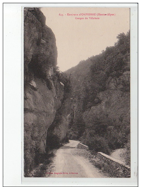 Environs D'ORPIERRE - Gorges De Villebois -  Très Bon état - Autres & Non Classés