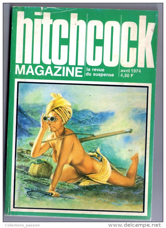 LA REVUE DU SUSPENSE , Alfred Hitchcock Magazine , 1974 N°155 , Frais Fr : 2.75€ - Sonstige & Ohne Zuordnung