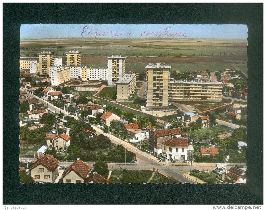 CPSM - En Avion Au-dessus De SEVRAN (93) - Cité Savigny ( Quartier HLM Cité H.L.M Vue Aérienne Ed. LAPIE - Sevran