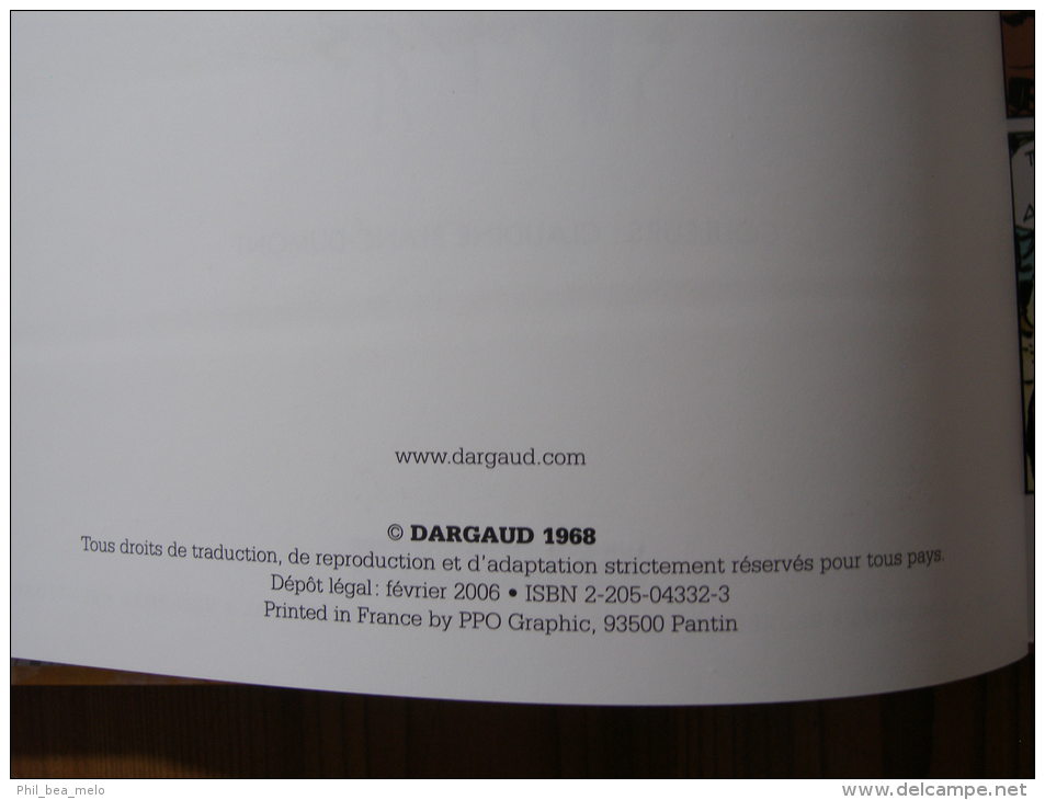 BD - BLUEBERRY DARGAUD 2006 - N°04 - LE CAVALIER PERDU - CHARLIER / GIRAUD - Blueberry