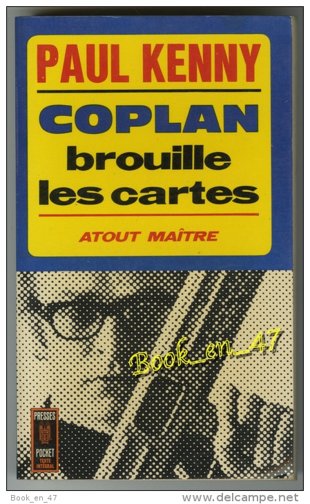 {24298} Paul Kenny "Coplan Brouille Les Cartes", Presses Pocket N°572 , 15/01/1968. TBE - Paul Kenny
