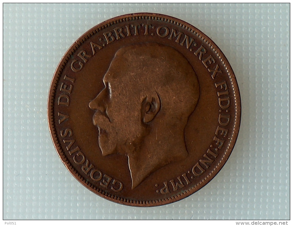 Grande-Bretagne 1 Penny 1912 - D. 1 Penny