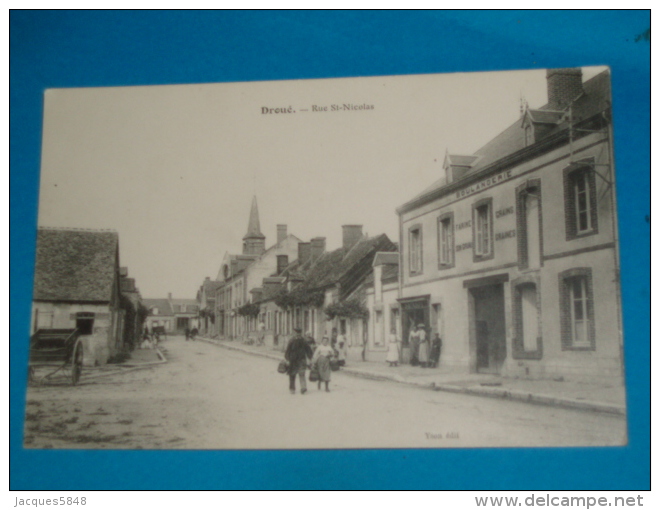 41) Droué - Rue St-nicolas   - Année  -  EDIT - Yson - Droue