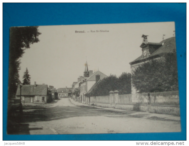 41) Droué - Rue St-nicolas   - Année  -  EDIT - Yson - Droue