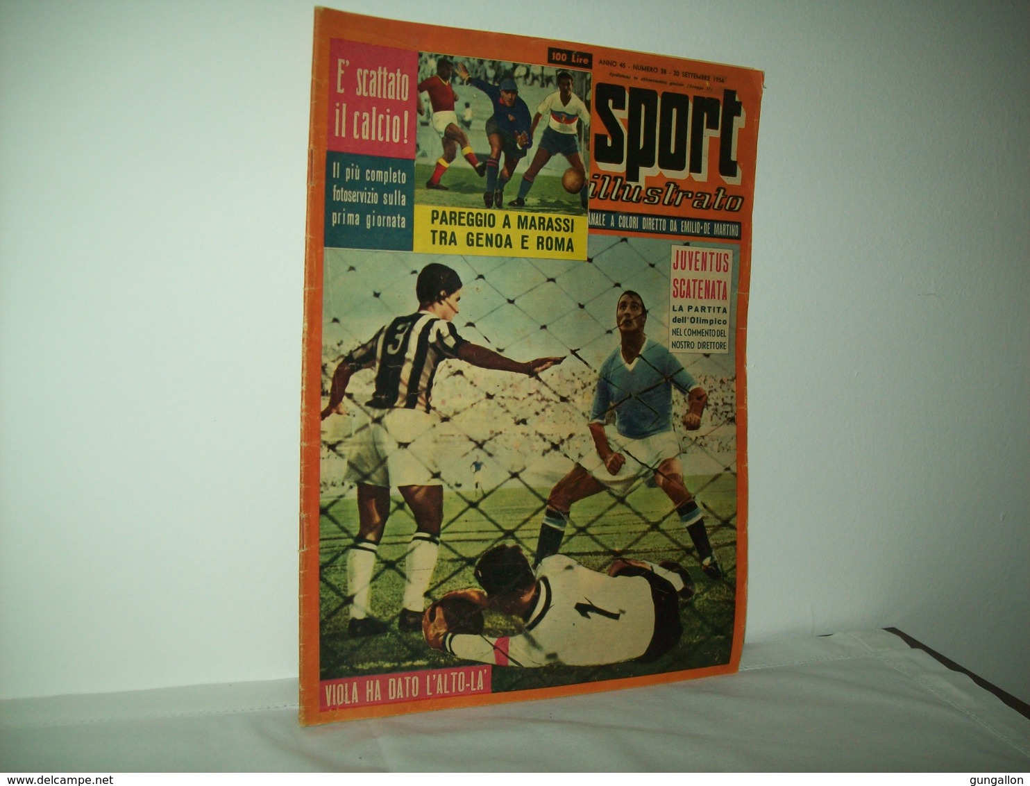 Lo Sport Illustrato (Anno 45°  1956 )  N. 38 - Sports