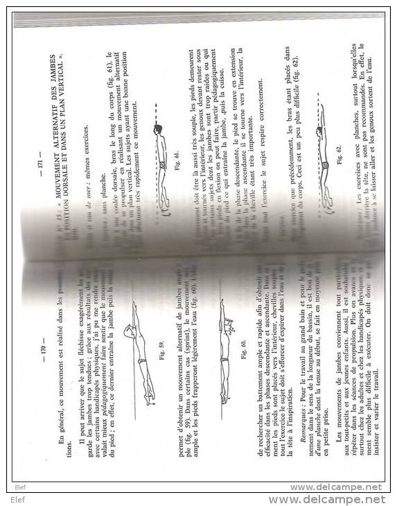 Livre PEDAGOGIE MODERNE DE LA NATATION De J. Vivensang, Professeur CREPS Bordeaux,; 551 Pages, 1978 - Swimming