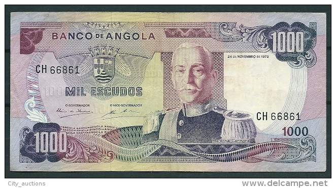 ANGOLA 1000 ESCUDOS 1972 P103 -CA - Angola