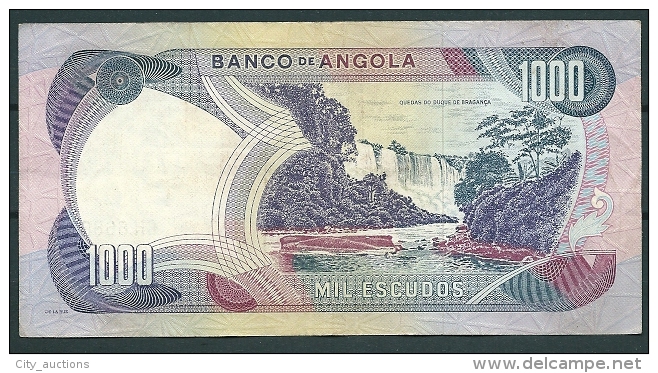 ANGOLA 1000 ESCUDOS 1972 P103 -CA - Angola