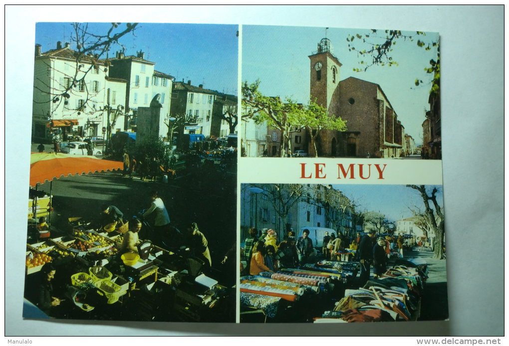 D 83 - Le Muy - L'église - Le Marché - Le Muy