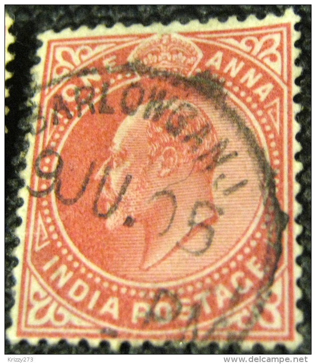 India 1902 King Edward VII 1a - Used - 1902-11 King Edward VII