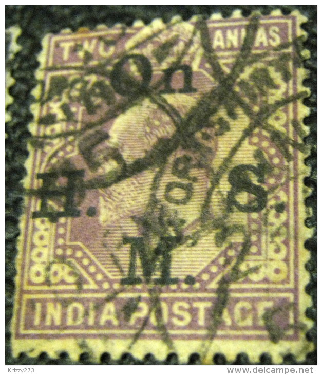 India 1902 King Edward VII Service 2a - Used - 1902-11 King Edward VII