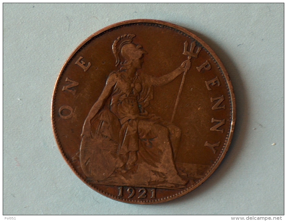 Grande-Bretagne 1 Penny 1921 - D. 1 Penny