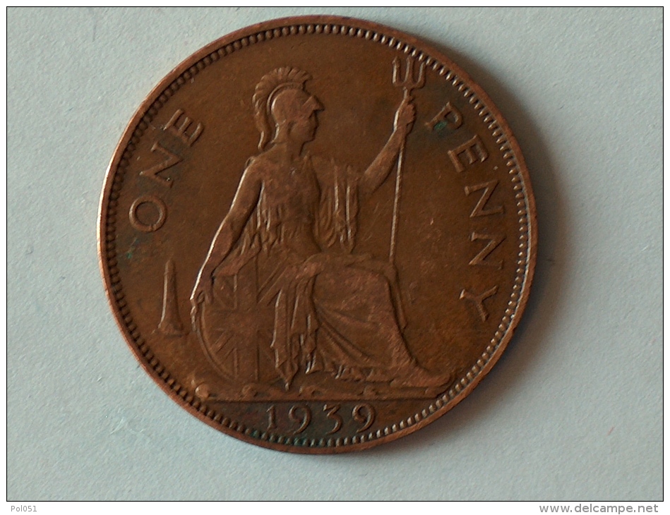 Grande-Bretagne 1 Penny 1939 - D. 1 Penny