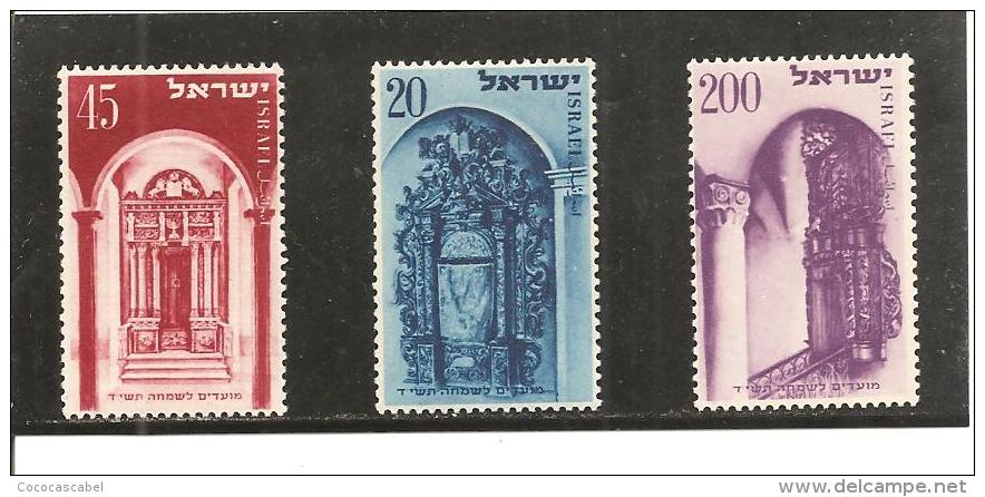 Israel. Nº Yvert  68-70 (MH/*) - Neufs (sans Tabs)