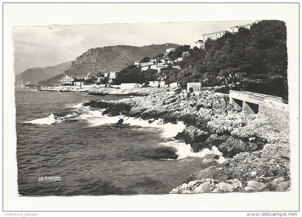 Cp, 06, Cap D'Ail, Le Bord De Mer - Cap-d'Ail