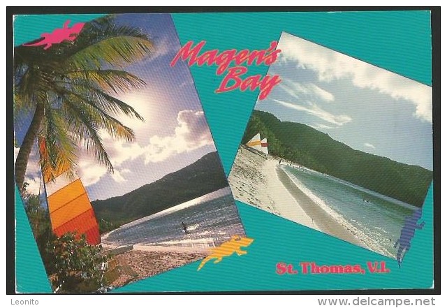 VIRGIN ISLANDS Magen's Bay Beach St. Thomas Amalie 1997 - Virgin Islands, US