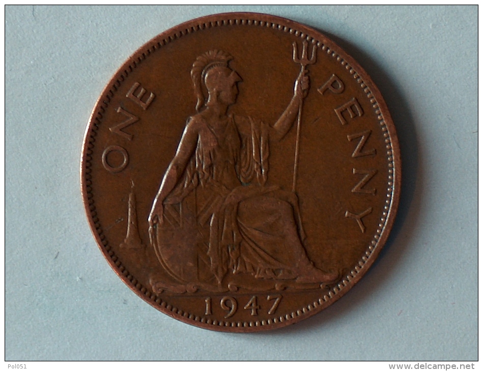 Grande-Bretagne 1 Penny 1947 - D. 1 Penny