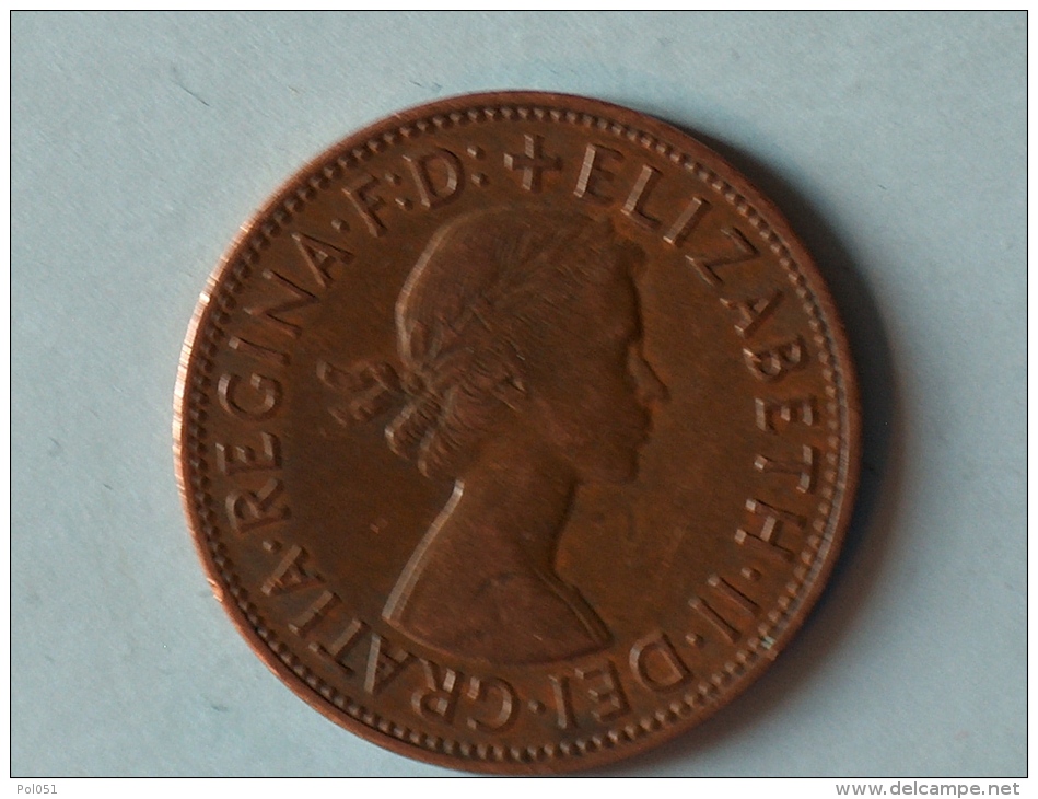 Grande-Bretagne 1 Penny 1961 - D. 1 Penny