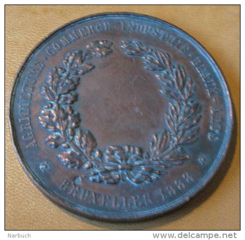 Médaille Bronze De P. Fisch   "réf2013A" - Other & Unclassified