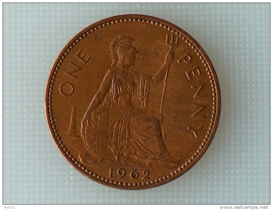 Grande-Bretagne 1 Penny 1962 - D. 1 Penny