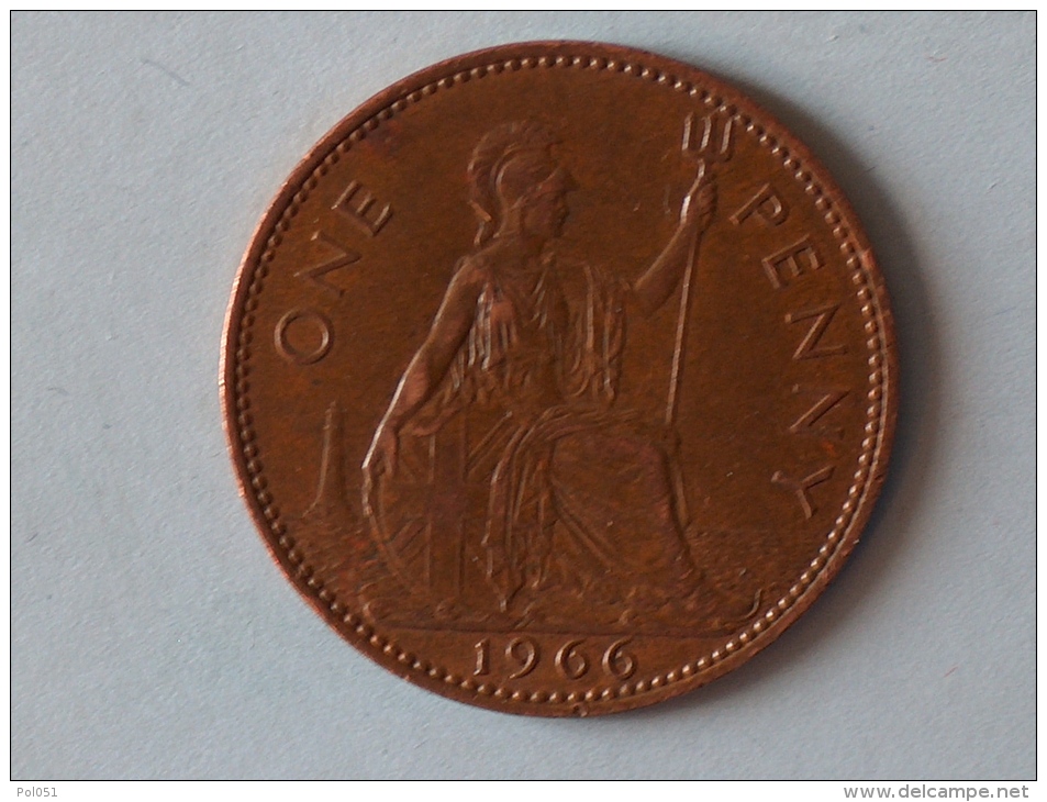 Grande-Bretagne 1 Penny 1966 - D. 1 Penny