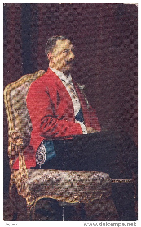 AK Kaiser Wilhelm II Gelaufen 4.9.06 - Personaggi