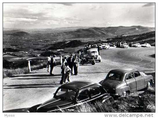 69 CHIROUBLES Vue Generale Terrasse , Automobiles, Moto - Chiroubles