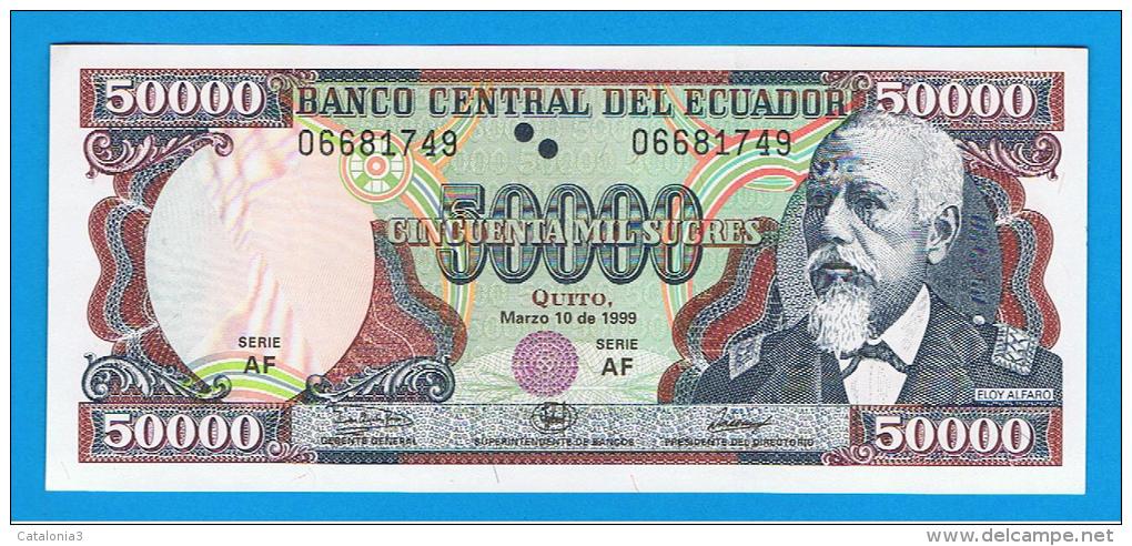 ECUADOR - 50.000 Sucres  1999 SC  P-130 - Ecuador