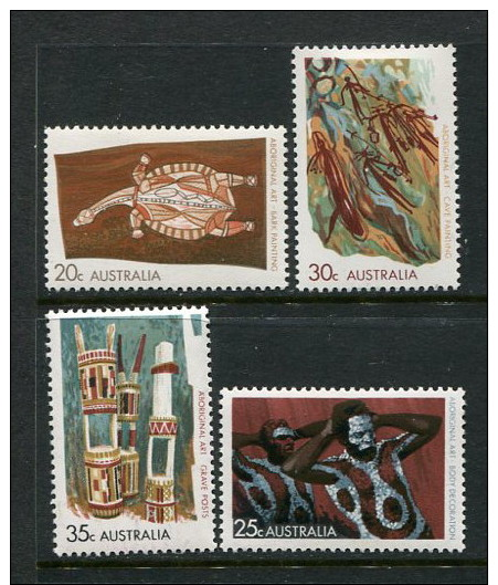 Australia Scott #504-7 Mint Hinged - Mint Stamps