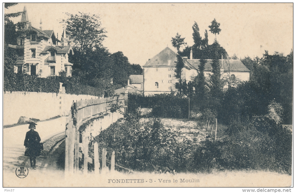 FONDETTES - Vers Le Moulin - Fondettes