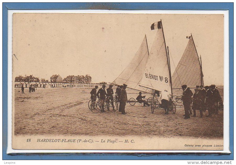 SPORT -  Char à Voile -- HARDELOT -  La Plage - Zeilen