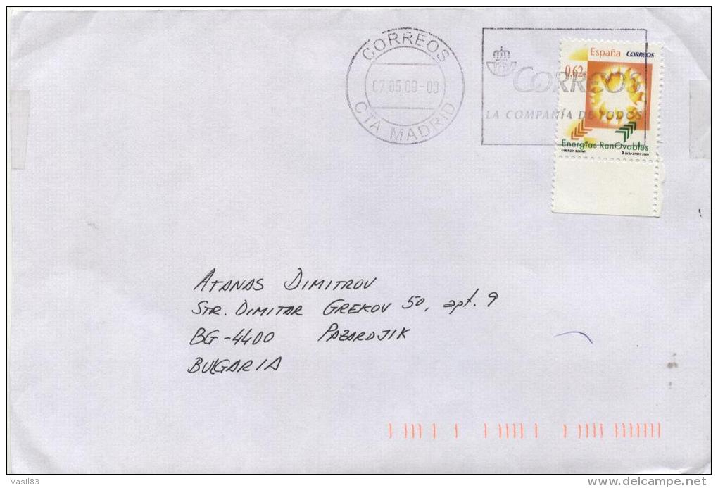 Mailed Cover (letter) With Stamps From  Spain - Other & Unclassified