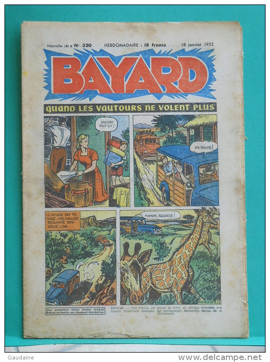 BAYARD - N° 320 - 18 Janvier 1953 - Bayard