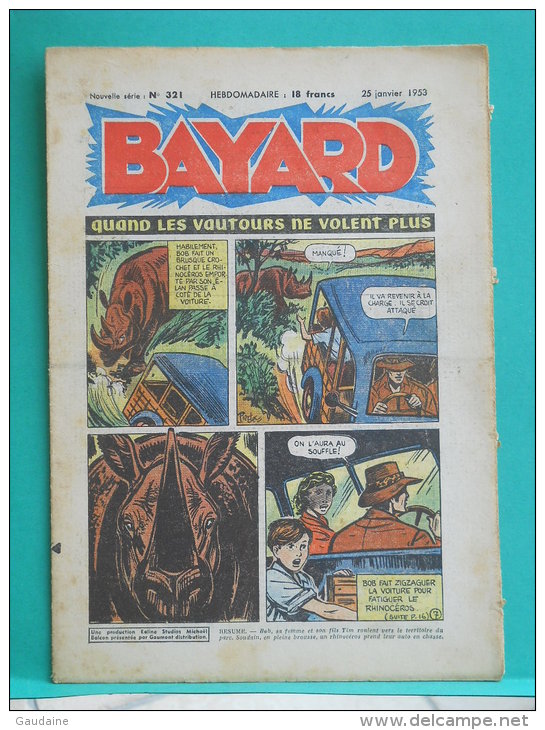 BAYARD - N° 321 - 25 Janvier 1953 - Bayard