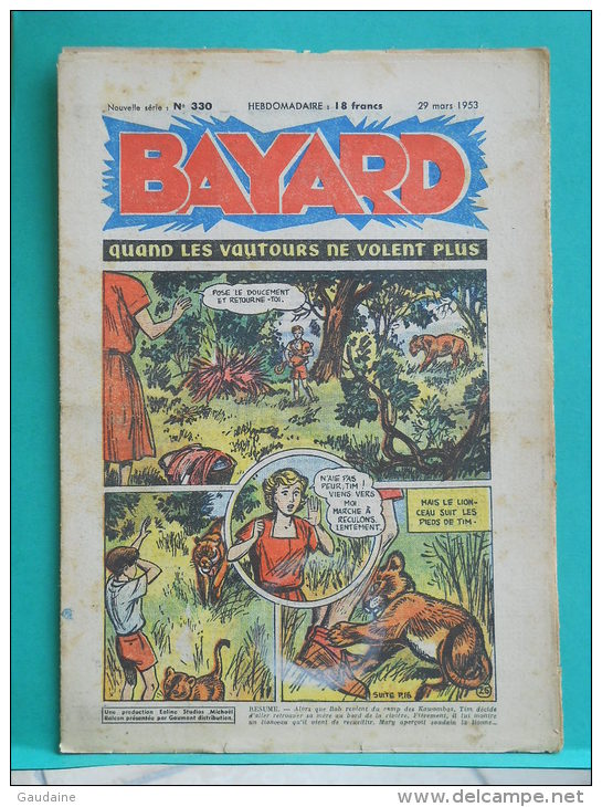 BAYARD - N° 330 - 29 Mars 1953 - Bayard