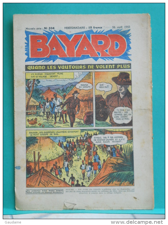 BAYARD - N° 334 - 26 Avril 1953 - Bayard